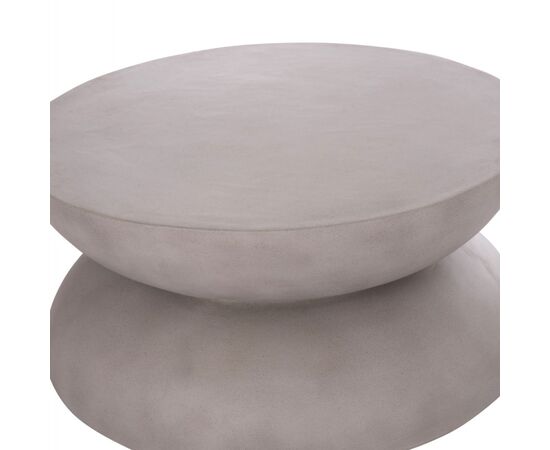 ΤΡΑΠΕΖΙ ΣΑΛΟΝΙΟΥ ANNA HM18158.03 FIBER CEMENT ΣΕ ΓΚΡΙ--Φ92x44.5Υεκ - ΤΡΑΠΕΖΙΑ ΚΟΥΖΙΝΑΣ στο Milonadakis.gr