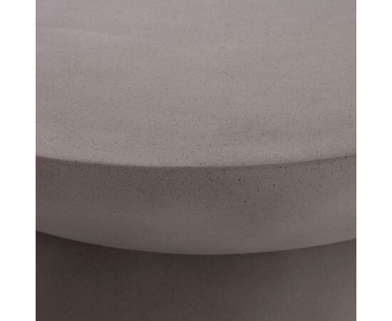 ΤΡΑΠΕΖΙ ΣΑΛΟΝΙΟΥ ANNA HM18158.03 FIBER CEMENT ΣΕ ΓΚΡΙ--Φ92x44.5Υεκ - ΤΡΑΠΕΖΙΑ ΚΟΥΖΙΝΑΣ στο Milonadakis.gr