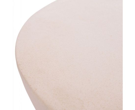 ΤΡΑΠΕΖΙ ΣΑΛΟΝΙΟΥ ΣΤΡΟΓΓΥΛΟ ALLAN HM18162.02 FIBER CEMENT ΣΕ ΛΕΥΚΟ--Φ92x49Υεκ. - ΤΡΑΠΕΖΙΑ ΚΟΥΖΙΝΑΣ στο Milonadakis.gr
