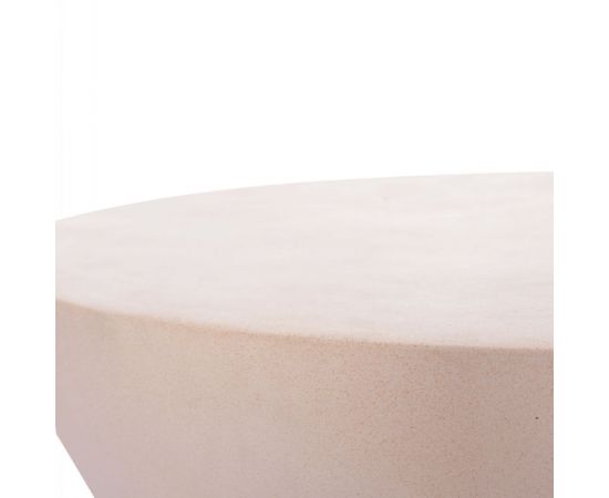 ΤΡΑΠΕΖΙ ΣΑΛΟΝΙΟΥ ΣΤΡΟΓΓΥΛΟ ALLAN HM18162.02 FIBER CEMENT ΣΕ ΛΕΥΚΟ--Φ92x49Υεκ. - ΤΡΑΠΕΖΙΑ ΚΟΥΖΙΝΑΣ στο Milonadakis.gr