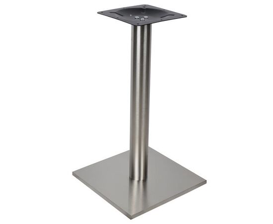 ΒΑΣΗ ΤΡΑΠΕΖΙΟΥ INOX HM421 ΜΕ ΡΕΓΟΥΛΑΤΟΡΟΥΣ 40x40x72Y εκ. - ΒΑΣΕΙΣ ΤΡΑΠΕΖΙΩΝ στο Milonadakis.gr