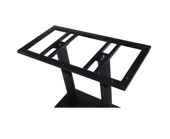 ΒΑΣΗ ΜΕΤΑΛΛΙΚΗ ΜΑΥΡΗ 70X38X72εκ. HM409 - ΒΑΣΕΙΣ ΤΡΑΠΕΖΙΩΝ στο Milonadakis.gr