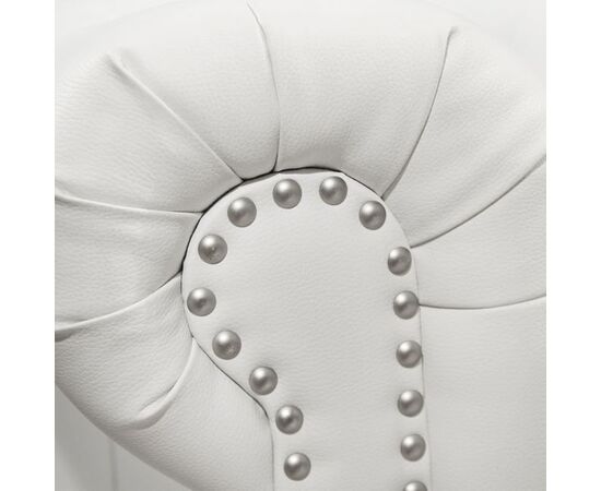 ΚΑΝΑΠΕΣ 2ΘΕΣΙΟΣ T.CHESTERFIELD HM3010.02 ΤΕΧΝΟΔΕΡΜΑ ΛΕΥΚΟ ΜΑΤ 155x90x73 εκ. - ΚΑΝΑΠΕΔΕΣ-ΣΑΛΟΝΙΑ στο Milonadakis.gr