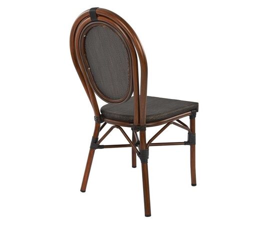 ΚΑΡΕΚΛΑ ΑΛΟΥΜΙΝΙΟΥ KASON BAMBOO LOOK ΚΑΦΕ ΜΕ TEXTLINE 40,5x56,5x89,5 εκ. HM5026 - ΚΑΡΕΚΛΕΣ - ΠΟΛΥΘΡΟΝΕΣ στο Milonadakis.gr