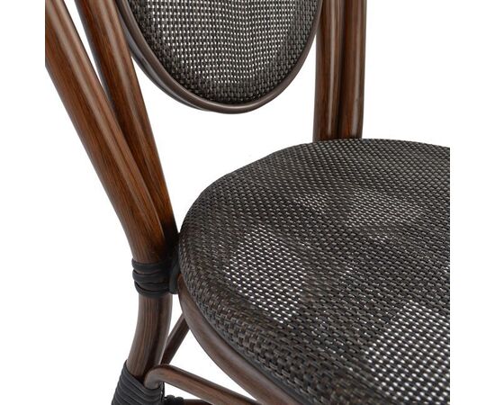 ΚΑΡΕΚΛΑ ΑΛΟΥΜΙΝΙΟΥ KASON BAMBOO LOOK ΚΑΦΕ ΜΕ TEXTLINE 40,5x56,5x89,5 εκ. HM5026 - ΚΑΡΕΚΛΕΣ - ΠΟΛΥΘΡΟΝΕΣ στο Milonadakis.gr