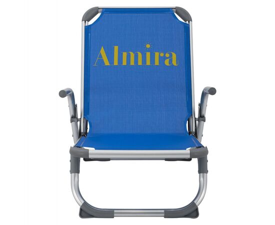 ΚΑΡΕΚΛΑΚΙ ΠΑΡΑΛΙΑΣ ΨΗΛΗ ΠΛΑΤΗ ALMIRA HM5053.01 ΒΑΡΕΩΣ ΤΥΠΟΥ ΜΠΛΕ ΑΛΟΥΜΙΝΙΟΥ 56x70x66 cm. - ΚΑΡΕΚΛΕΣ ΠΑΡΑΛΙΑΣ στο Milonadakis.gr