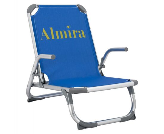 ΚΑΡΕΚΛΑΚΙ ΠΑΡΑΛΙΑΣ ΨΗΛΗ ΠΛΑΤΗ ALMIRA HM5053.01 ΒΑΡΕΩΣ ΤΥΠΟΥ ΜΠΛΕ ΑΛΟΥΜΙΝΙΟΥ 56x70x66 cm. - ΚΑΡΕΚΛΕΣ ΠΑΡΑΛΙΑΣ στο Milonadakis.gr