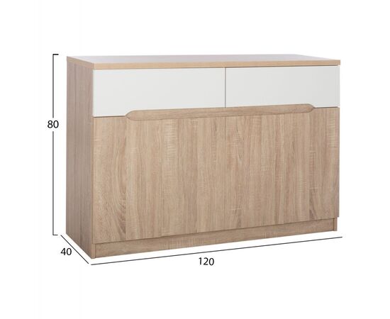 ΜΠΟΥΦΕΣ JOLENE HM2234.02 2 ΣΥΡΤΑΡΙΑ & 4 ΠΟΡΤΕΣ SONAMA 120X40X80εκ. - ΝΤΟΥΛΑΠΙΑ - ΠΑΠΟΥΤΣΟΘΗΚΕΣ στο Milonadakis.gr