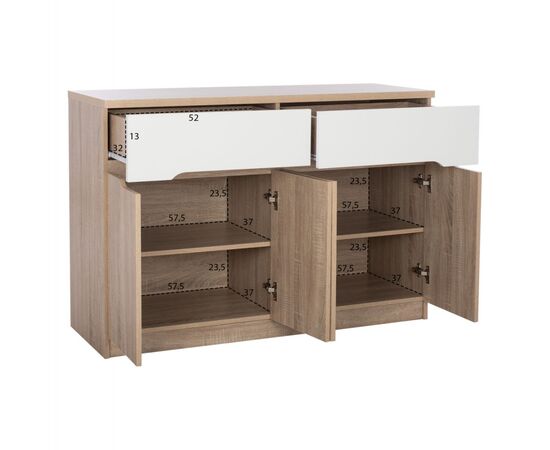 ΜΠΟΥΦΕΣ JOLENE HM2234.02 2 ΣΥΡΤΑΡΙΑ & 4 ΠΟΡΤΕΣ SONAMA 120X40X80εκ. - ΝΤΟΥΛΑΠΙΑ - ΠΑΠΟΥΤΣΟΘΗΚΕΣ στο Milonadakis.gr