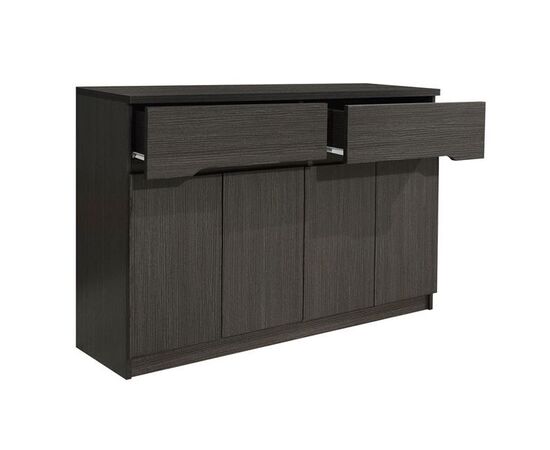ΜΠΟΥΦΕΣ JOLENE HM2234.01 2 ΣΥΡΤΑΡΙΑ & 4 ΠΟΡΤΕΣ ZEBRANO 120X40X80εκ. - ΜΠΟΥΦΕΔΕΣ-ΚΟΝΣΟΛΕΣ στο Milonadakis.gr