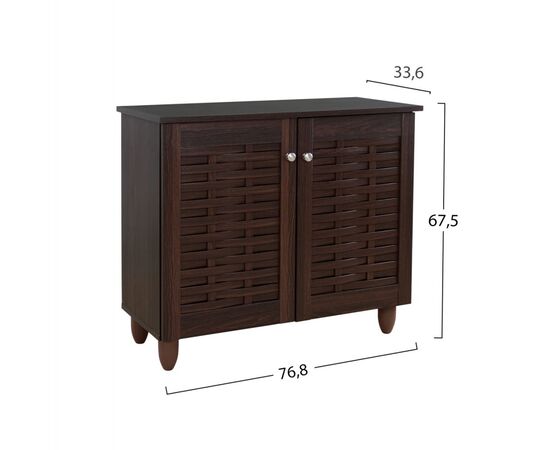 ΠΑΠΟΥΤΣΟΘΗΚΗ-ΝΤΟΥΛΑΠΙ ΞΥΛΙΝΗ CASSIOPE HM2208.01 WENGE 77Χ34Χ67.5Υεκ. - ΝΤΟΥΛΑΠΙΑ - ΠΑΠΟΥΤΣΟΘΗΚΕΣ στο Milonadakis.gr