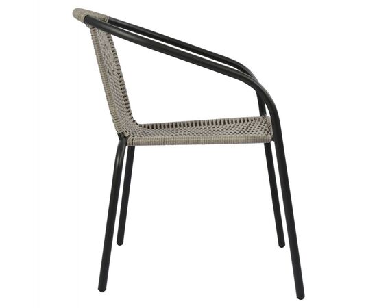 ΠΟΛΥΘΡΟΝΑ ΚΑΡΕΚΛΑ CAMEL HM5015.01 ΓΚΡΙ ΜΕΤΑΛΛΙΚΗ ΜΕ WICKER 48x48-53x72 εκ. - ΚΑΡΕΚΛΕΣ - ΠΟΛΥΘΡΟΝΕΣ στο Milonadakis.gr