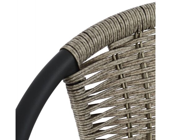 ΠΟΛΥΘΡΟΝΑ ΚΑΡΕΚΛΑ CAMEL HM5015.01 ΓΚΡΙ ΜΕΤΑΛΛΙΚΗ ΜΕ WICKER 48x48-53x72 εκ. - ΚΑΡΕΚΛΕΣ - ΠΟΛΥΘΡΟΝΕΣ στο Milonadakis.gr