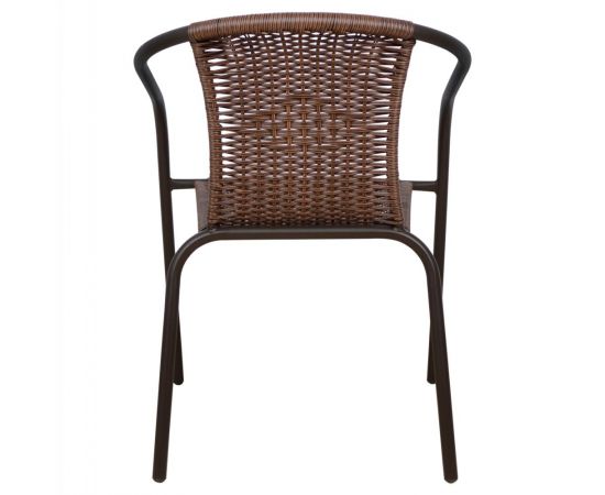 ΠΟΛΥΘΡΟΝΑ ΚΑΡΕΚΛΑ CAMEL HM5015.02 ΚΑΦΕ ΜΕΤΑΛΛΙΚΗ ΜΕ WICKER ΚΑΦΕ 48x48-53x72 cm - ΚΑΡΕΚΛΕΣ - ΠΟΛΥΘΡΟΝΕΣ στο Milonadakis.gr