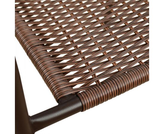 ΠΟΛΥΘΡΟΝΑ ΚΑΡΕΚΛΑ CAMEL HM5015.02 ΚΑΦΕ ΜΕΤΑΛΛΙΚΗ ΜΕ WICKER ΚΑΦΕ 48x48-53x72 cm - ΚΑΡΕΚΛΕΣ - ΠΟΛΥΘΡΟΝΕΣ στο Milonadakis.gr
