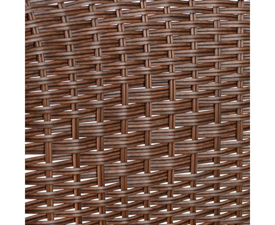 ΠΟΛΥΘΡΟΝΑ ΚΑΡΕΚΛΑ CAMEL HM5015.02 ΚΑΦΕ ΜΕΤΑΛΛΙΚΗ ΜΕ WICKER ΚΑΦΕ 48x48-53x72 cm - ΚΑΡΕΚΛΕΣ - ΠΟΛΥΘΡΟΝΕΣ στο Milonadakis.gr