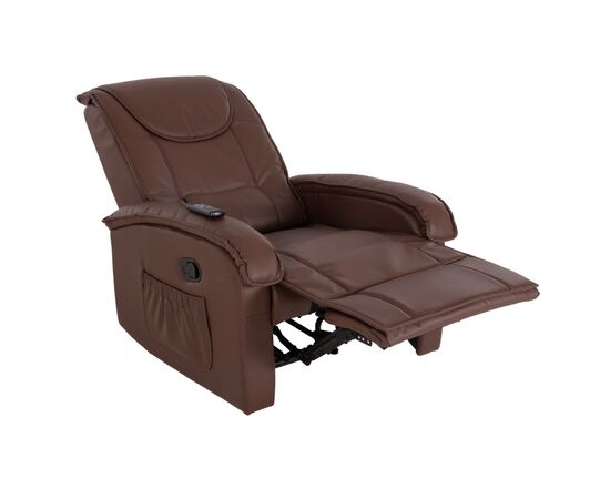 ΠΟΛΥΘΡΟΝΑ RELAX ΜΕ ΜΗΧΑΝΙΣΜΟ MASSAGE ROCCA HM0026.03 PU ΚΑΦΕ ΣΚΟΥΡΟ 80x96x97 εκ. - ΚΑΡΕΚΛΕΣ - ΠΟΛΥΘΡΟΝΕΣ ΕΣ. στο Milonadakis.gr