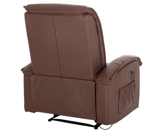ΠΟΛΥΘΡΟΝΑ RELAX ΜΕ ΜΗΧΑΝΙΣΜΟ MASSAGE ROCCA HM0026.03 PU ΚΑΦΕ ΣΚΟΥΡΟ 80x96x97 εκ. - ΚΑΡΕΚΛΕΣ - ΠΟΛΥΘΡΟΝΕΣ ΕΣ. στο Milonadakis.gr