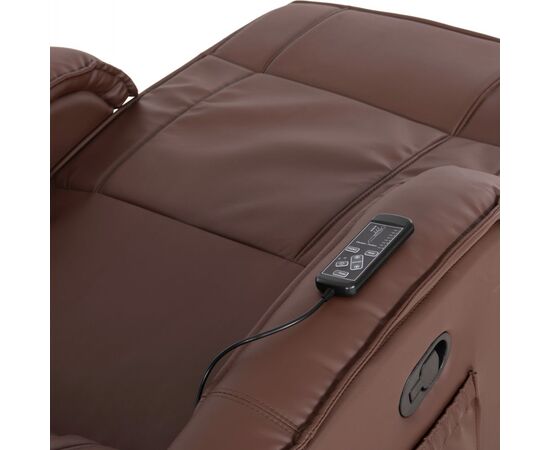 ΠΟΛΥΘΡΟΝΑ RELAX ΜΕ ΜΗΧΑΝΙΣΜΟ MASSAGE ROCCA HM0026.03 PU ΚΑΦΕ ΣΚΟΥΡΟ 80x96x97 εκ. - ΚΑΡΕΚΛΕΣ - ΠΟΛΥΘΡΟΝΕΣ ΕΣ. στο Milonadakis.gr