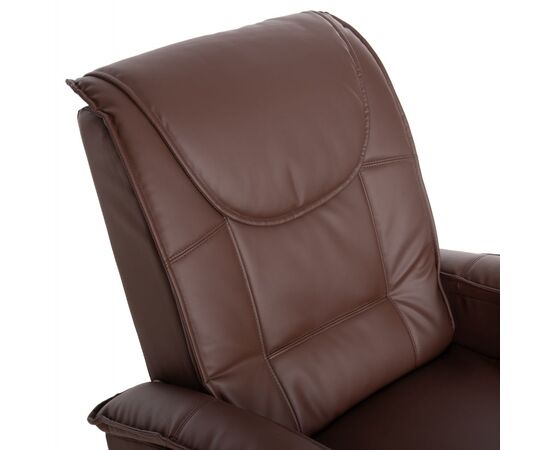 ΠΟΛΥΘΡΟΝΑ RELAX ΜΕ ΜΗΧΑΝΙΣΜΟ MASSAGE ROCCA HM0026.03 PU ΚΑΦΕ ΣΚΟΥΡΟ 80x96x97 εκ. - ΚΑΡΕΚΛΕΣ - ΠΟΛΥΘΡΟΝΕΣ ΕΣ. στο Milonadakis.gr