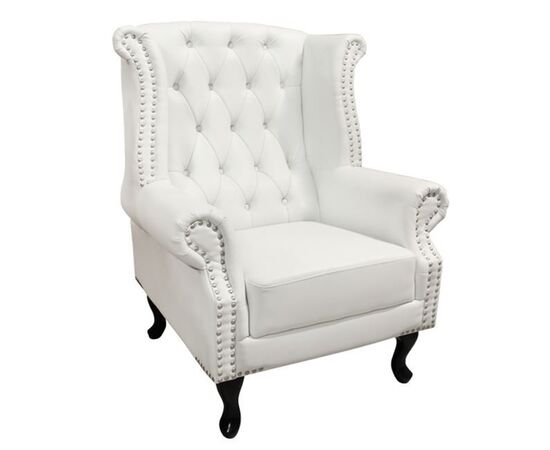 ΠΟΛΥΘΡΟΝΑ-ΜΠΕΡΖΕΡΑ T.CHESTERFIELD POLINA HM0053.02 PU ΛΕΥΚΟ ΜΑΤ 83x75x107Yεκ. - ΚΑΡΕΚΛΕΣ - ΠΟΛΥΘΡΟΝΕΣ ΕΣ. στο Milonadakis.gr