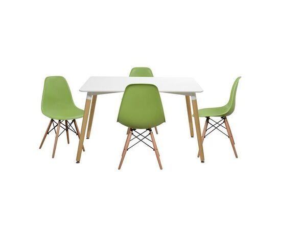 ΣΕΤ ΤΡΑΠΕΖΑΡΙΑ 5Τ ΤΡΑΠΕΖΙ MINIMAL 120x80x73 cm-TONIA ΠΡΑΣΙΝ HM10080.10 - ΤΡΑΠΕΖΑΡΙΕΣ στο Milonadakis.gr