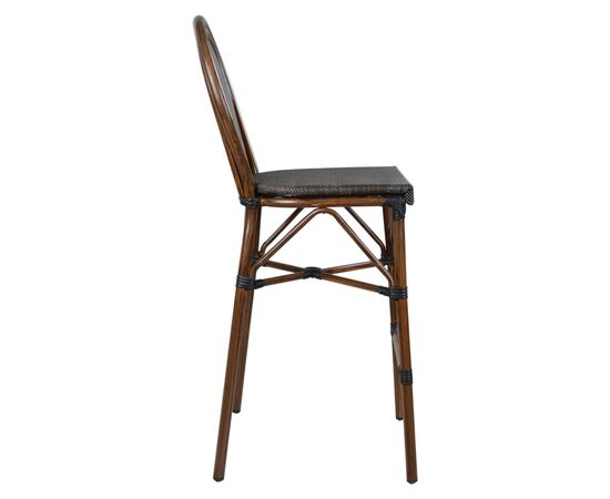 ΣΚΑΜΠΟ ΑΛΟΥΜΙΝΙΟΥ AZARIA HM5059 BAMBOO LOOK ΚΑΦΕ ΜΕ TEXTLINE 44x52x115Υεκ - ΣΚΑΜΠΩ στο Milonadakis.gr