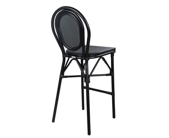 ΣΚΑΜΠΟ ΑΛΟΥΜΙΝΙΟΥ AZARIA HM5060 BAMBOO LOOK ΜΑΥΡΟ ΜΕ TEXTLINE 44x52x115Υεκ. - ΣΚΑΜΠΩ στο Milonadakis.gr