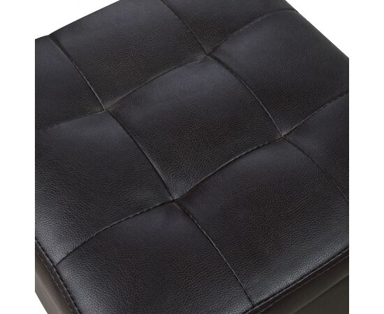 ΣΚΑΜΠΩ ΜΕ ΑΠΟΘΗΚΕΥΤΙΚΟ ΧΩΡΟ PU ΚΑΦΕ CUBE HM224.03 36,5x36,5x36Υεκ. - ΠΟΥΦ - ΣΚΑΜΠΟ - ΜΠΑΟΥΛΟ στο Milonadakis.gr