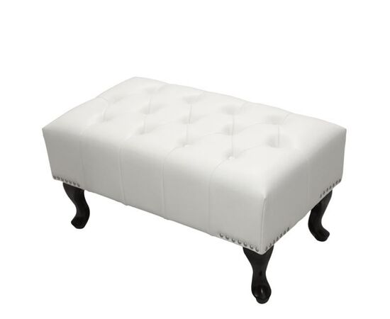 ΤΑΜΠΟΥΡΕ ΥΠΟΠΟΔΙΟ T.CHESTERFIELD EMMA HM226.02 PU ΛΕΥΚΟ-ΜΑΥΡΑ ΠΟΔΙΑ 80x44x39Yεκ. - ΠΟΥΦ - ΣΚΑΜΠΟ - ΜΠΑΟΥΛΟ στο Milonadakis.gr
