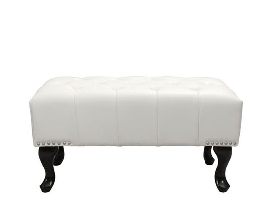 ΤΑΜΠΟΥΡΕ ΥΠΟΠΟΔΙΟ T.CHESTERFIELD EMMA HM226.02 PU ΛΕΥΚΟ-ΜΑΥΡΑ ΠΟΔΙΑ 80x44x39Yεκ. - ΠΟΥΦ - ΣΚΑΜΠΟ - ΜΠΑΟΥΛΟ στο Milonadakis.gr