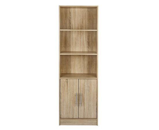 ΒΙΒΛΙΟΘΗΚΗ ΜΕΛΑΜΙΝΗΣ ENSLEY HM2027.02 SONAMA 60X30X180 εκ. - ΒΙΒΛΙΟΘΗΚΕΣ στο Milonadakis.gr