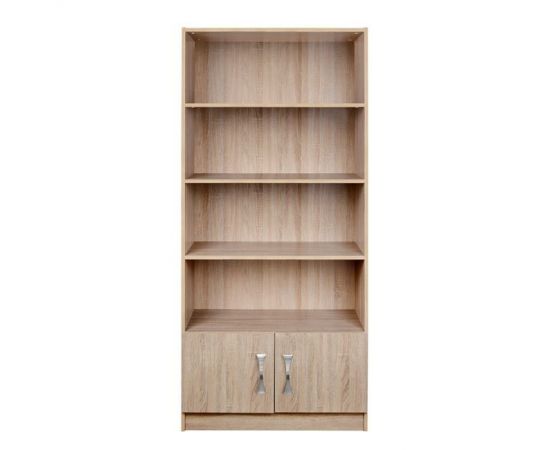 ΒΙΒΛΙΟΘΗΚΗ SONAMA-ΑΣΗΜΙ HM10146.01 80X35X180εκ. - ΒΙΒΛΙΟΘΗΚΕΣ στο Milonadakis.gr
