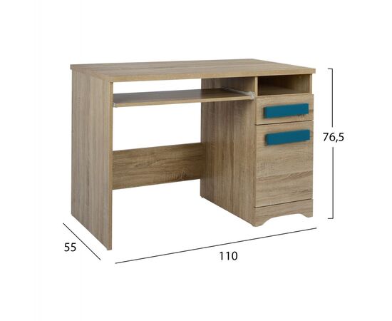 ΓΡΑΦΕΙΟ PLAYROOM SONAMA-ΣΙΕΛ HM11154.01 110X55X76.5εκ - ΠΑΙΔΙΚΟ ΔΩΜΑΤΙΟ στο Milonadakis.gr