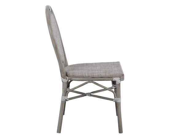 ΚΑΡΕΚΛΑ ΑΛΟΥΜΙΝΙΟΥ KASON BAMBOO LOOK ΠΑΤΙΝΑ ΓΚΡΙ ΜΕ TEXTLINE 45x57x88 εκ. HM5109 - ΚΑΡΕΚΛΕΣ - ΠΟΛΥΘΡΟΝΕΣ στο Milonadakis.gr