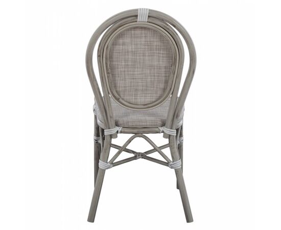 ΚΑΡΕΚΛΑ ΑΛΟΥΜΙΝΙΟΥ KASON BAMBOO LOOK ΠΑΤΙΝΑ ΓΚΡΙ ΜΕ TEXTLINE 45x57x88 εκ. HM5109 - ΚΑΡΕΚΛΕΣ - ΠΟΛΥΘΡΟΝΕΣ στο Milonadakis.gr