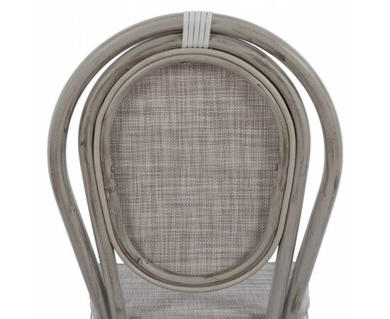 ΚΑΡΕΚΛΑ ΑΛΟΥΜΙΝΙΟΥ KASON BAMBOO LOOK ΠΑΤΙΝΑ ΓΚΡΙ ΜΕ TEXTLINE 45x57x88 εκ. HM5109 - ΚΑΡΕΚΛΕΣ - ΠΟΛΥΘΡΟΝΕΣ στο Milonadakis.gr