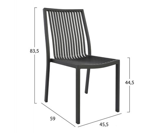 ΚΑΡΕΚΛΑ BRONCA ΑΛΟΥΜΙΝΙΟΥ ΓΚΡΙ HM5129.02 45,5x59x83,5 - ΚΑΡΕΚΛΕΣ - ΠΟΛΥΘΡΟΝΕΣ στο Milonadakis.gr