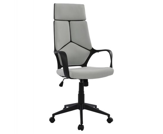 ΚΑΡΕΚΛΑ ΓΡΑΦΕΙΟΥ ANIVIA HM1073.21 ΓΚΡΙ & ΣΚΕΛΕΤΟ ΜΑΥΡΟ 64x61x127 cm - ΚΑΡΕΚΛΕΣ ΓΡΑΦΕΙΟΥ στο Milonadakis.gr