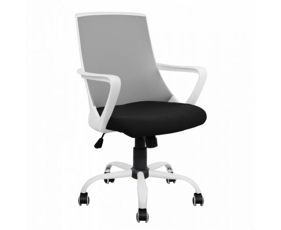 ΚΑΡΕΚΛΑ ΓΡΑΦΕΙΟΥ MALFOI HM1053.21 ΓΚΡΙ MESH & ΠΟΔΙ ΜΕΤΑΛΛΙΚΟ 58x59x103 cm - ΚΑΡΕΚΛΕΣ ΓΡΑΦΕΙΟΥ στο Milonadakis.gr