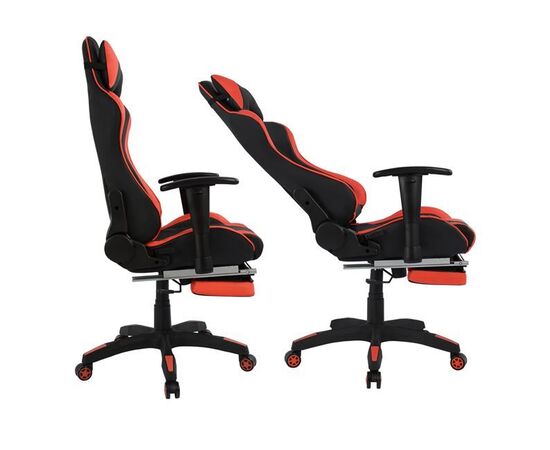 ΚΑΡΕΚΛΑ ΓΡΑΦΕΙΟΥ GAMING HM1063.01 SPEED ΜΑΥΡΟ ΚΟΚΚΙΝΟ & ΥΠΟΠΟΔΙΟ 68 x 71,5 x 134 cm - ΚΑΡΕΚΛΕΣ ΓΡΑΦΕΙΟΥ στο Milonadakis.gr