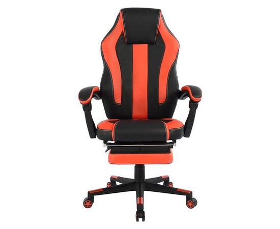 ΚΑΡΕΚΛΑ ΓΡΑΦΕΙΟΥ GAMING HM1064.01 SPEED ΜΑΥΡΟ ΚΟΚΚΙΝΟ & ΥΠΟΠΟΔΙΟ 72x76,5x123,5 cm - ΚΑΡΕΚΛΕΣ ΓΡΑΦΕΙΟΥ στο Milonadakis.gr