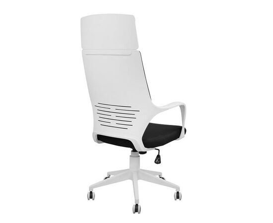 ΚΑΡΕΚΛΑ ΓΡΑΦΕΙΟΥ ANIVIA HM1054.01 ΜΑΥΡO & ΠΟΔΙ ΛΕΥΚΟ 64x61x126 εκ. - ΚΑΡΕΚΛΕΣ ΓΡΑΦΕΙΟΥ στο Milonadakis.gr