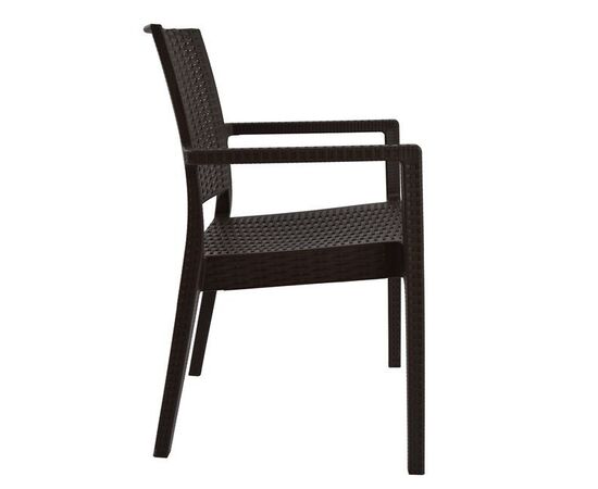 ΠΟΛΥΘΡΟΝΑ ΠΟΛΥΠΡΟΠΥΛΕΝΙΟΥ ΒΑΡΕΩΣ ΤΥΠΟΥ KAGANU DARK BROWN HM5134.09 57x55,5x89 εκ. - ΚΑΡΕΚΛΕΣ - ΠΟΛΥΘΡΟΝΕΣ στο Milonadakis.gr
