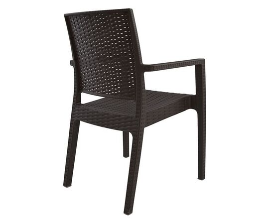 ΠΟΛΥΘΡΟΝΑ ΠΟΛΥΠΡΟΠΥΛΕΝΙΟΥ ΒΑΡΕΩΣ ΤΥΠΟΥ KAGANU DARK BROWN HM5134.09 57x55,5x89 εκ. - ΚΑΡΕΚΛΕΣ - ΠΟΛΥΘΡΟΝΕΣ στο Milonadakis.gr