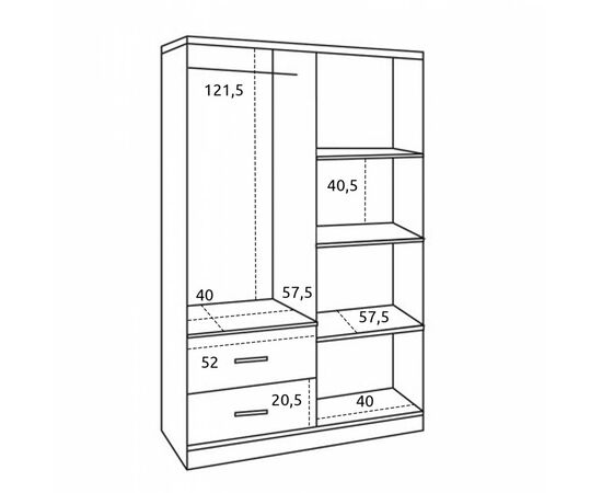 ΝΤΟΥΛΑΠΑ 4ΦΥΛΛΗ BLAKELY ME 2 ΣΥΡΤΑΡΙΑ HM339.01 ZEBRANO 120Χ42,5Χ180,5εκ. - ΝΤΟΥΛΑΠΕΣ στο Milonadakis.gr