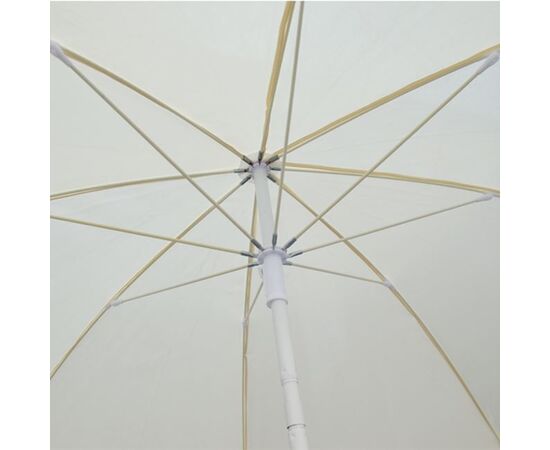 ΟΜΠΡΕΛΑ ΘΑΛΑΣΣΗΣ RANDALL 2.20μ HM6015.01 ΛΕΥΚΗ 8 ΑΚΤΙΝΕΣ FIBERGLASS - ΟΜΠΡΕΛΕΣ ΚΑΙ ΒΑΣΕΙΣ στο Milonadakis.gr