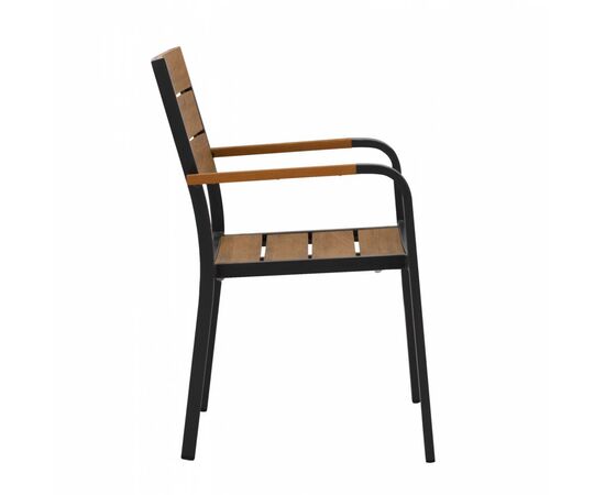 ΠΟΛΥΘΡΟΝΑ ΑΛΟΥΜΙΝΙΟΥ SAGA ΑΝΘΡΑΚΙ ΜΕ POLYWOOD HM5127.02 55x56x85Υεκ. - ΚΑΡΕΚΛΕΣ - ΠΟΛΥΘΡΟΝΕΣ στο Milonadakis.gr