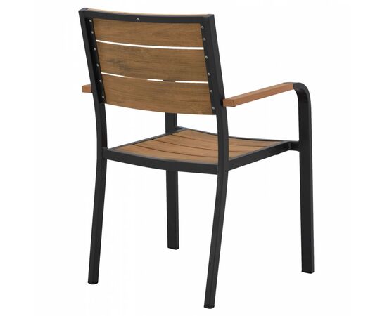 ΠΟΛΥΘΡΟΝΑ ΑΛΟΥΜΙΝΙΟΥ SAGA ΑΝΘΡΑΚΙ ΜΕ POLYWOOD HM5127.02 55x56x85Υεκ. - ΚΑΡΕΚΛΕΣ - ΠΟΛΥΘΡΟΝΕΣ στο Milonadakis.gr