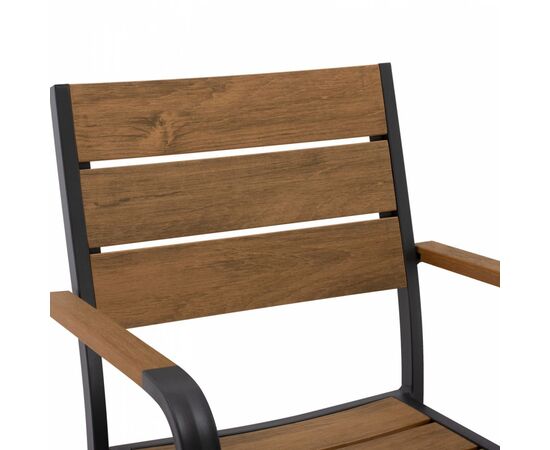 ΠΟΛΥΘΡΟΝΑ ΑΛΟΥΜΙΝΙΟΥ SAGA ΑΝΘΡΑΚΙ ΜΕ POLYWOOD HM5127.02 55x56x85Υεκ. - ΚΑΡΕΚΛΕΣ - ΠΟΛΥΘΡΟΝΕΣ στο Milonadakis.gr